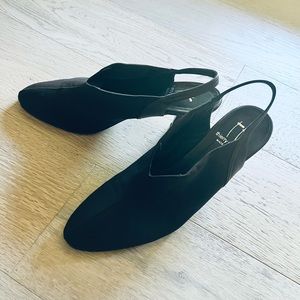 Thierry Rabotin Slingback Heels Brown 40 9 Great Condition